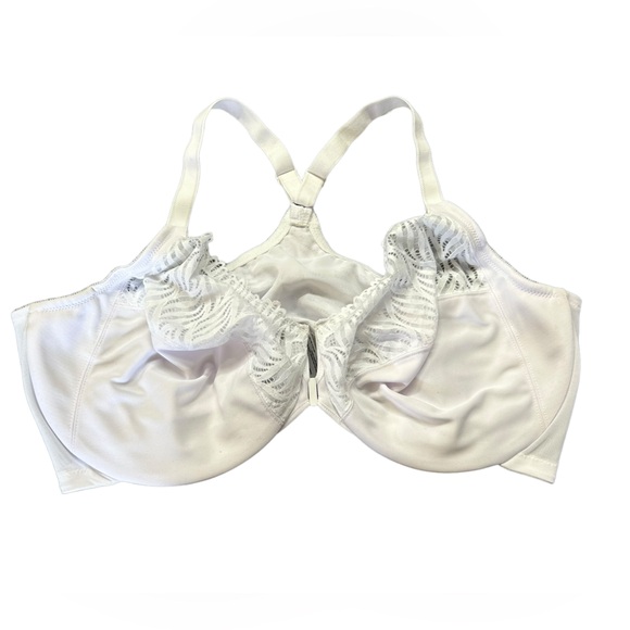 GLAMORISE white full bust full figure underwire bra 48DD style 1246 NWOT - Picture 1 of 4